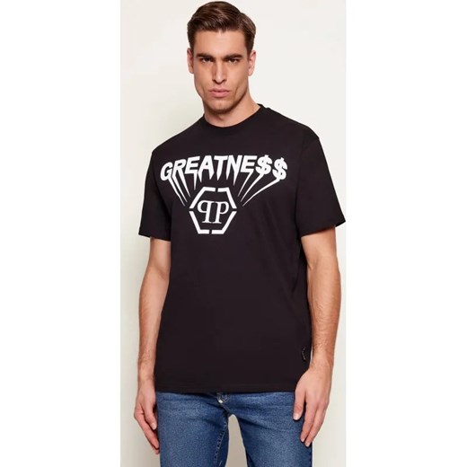 Philipp Plein T-shirt Greatness | Regular Fit ze sklepu Gomez Fashion Store w kategorii T-shirty męskie - zdjęcie 187611382