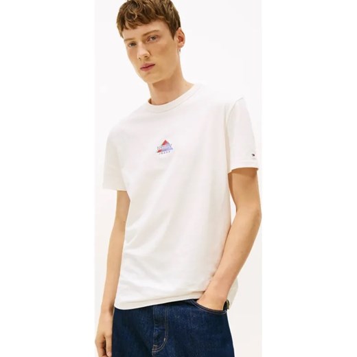 Tommy Jeans T-shirt | Regular Fit ze sklepu Gomez Fashion Store w kategorii T-shirty męskie - zdjęcie 187611442