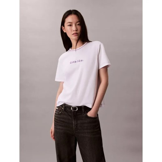 Calvin Klein Jeans T-shirt | Slim Fit ze sklepu Gomez Fashion Store w kategorii Bluzki damskie - zdjęcie 187611460
