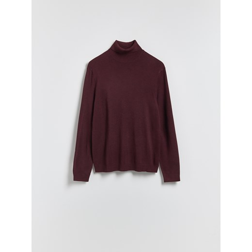 Reserved - Golf z wiskozą - bordowy ze sklepu Reserved w kategorii Swetry męskie - zdjęcie 187612353