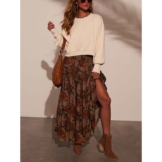 LA Angels Spódnica w kolorze jasnobrązowym ze sklepu Limango Polska w kategorii Spódnice - zdjęcie 187613062