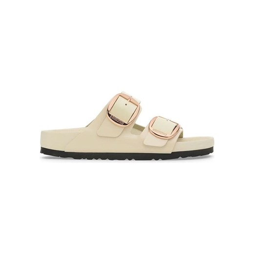 Birkenstock Skórzane klapki &quot;Arizona&quot; w kolorze kremowym ze sklepu Limango Polska w kategorii Klapki damskie - zdjęcie 187613182
