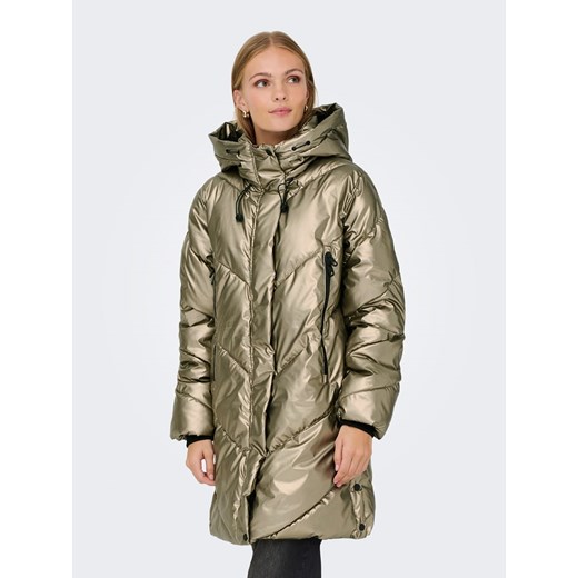 ONLY Płaszcz pikowany w kolorze złotym ze sklepu Limango Polska w kategorii Kurtki damskie - zdjęcie 187613363