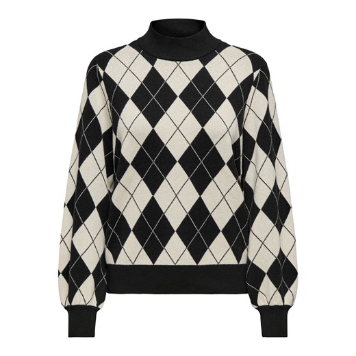 ONLY Sweter w kolorze czarno-białym ze sklepu Limango Polska w kategorii Swetry damskie - zdjęcie 187613440