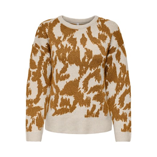 ONLY Sweter w kolorze jasnobrązowo-beżowym ze sklepu Limango Polska w kategorii Swetry damskie - zdjęcie 187613484