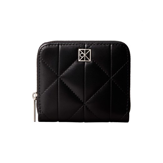 Calvin Klein Portfel damski Kobiety czarny jednolity ze sklepu vangraaf w kategorii Portfele damskie - zdjęcie 187613974