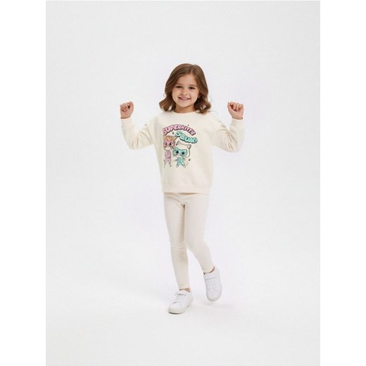 Sinsay - Bluza Disney Junior Super Kitties - kremowy ze sklepu Sinsay w kategorii Bluzy dziewczęce - zdjęcie 187615333