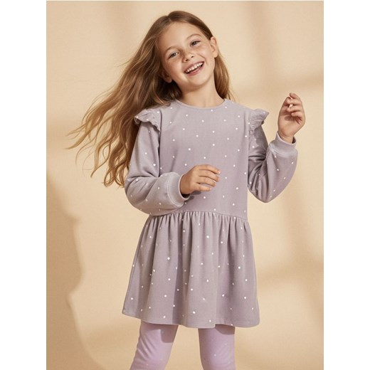 Sinsay - Sukienka z falbanami - wielobarwny ze sklepu Sinsay w kategorii Sukienki dziewczęce - zdjęcie 187615354