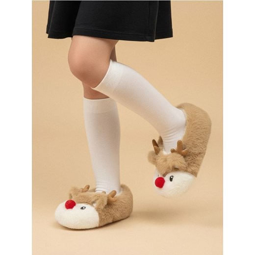 Sinsay - Kapcie świąteczne - różowy ze sklepu Sinsay w kategorii Kapcie dziecięce - zdjęcie 187615362