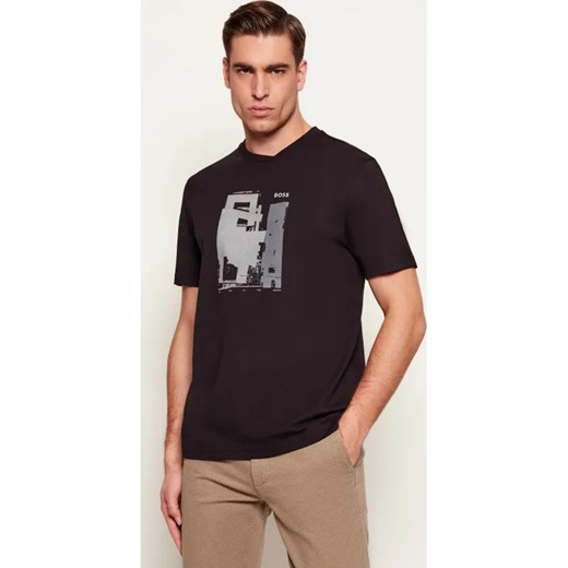 BOSS ORANGE T-shirt Te_Imprint | Regular Fit ze sklepu Gomez Fashion Store w kategorii T-shirty męskie - zdjęcie 187616310