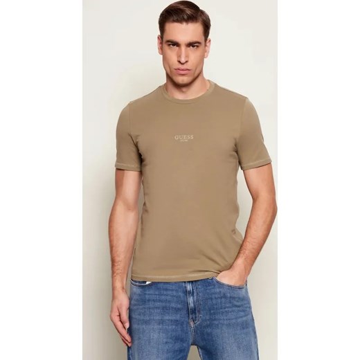 GUESS T-shirt | Slim Fit ze sklepu Gomez Fashion Store w kategorii T-shirty męskie - zdjęcie 187616352