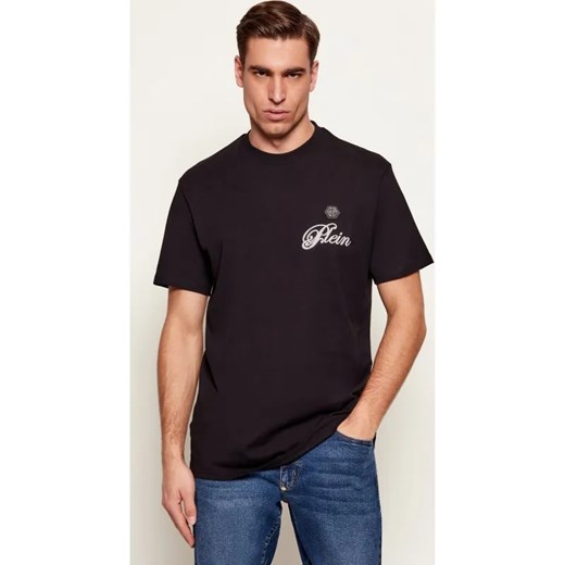 Philipp Plein T-shirt Signature | Regular Fit ze sklepu Gomez Fashion Store w kategorii T-shirty męskie - zdjęcie 187616391
