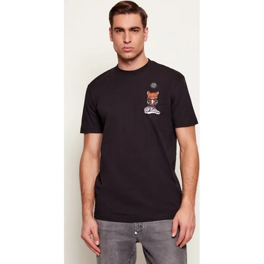 Philipp Plein T-shirt Plein Fox | Regular Fit ze sklepu Gomez Fashion Store w kategorii T-shirty męskie - zdjęcie 187616392