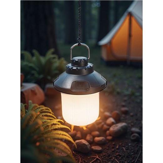 Sinsay - Latarnia kempingowa - czarny ze sklepu Sinsay w kategorii Oświetlenie ogrodowe - zdjęcie 187617124