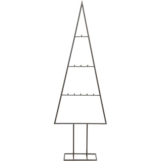POSIWIO Drzewko dekoracyjne w kolorze srebrnym - 40 x 118 x 14 cm ze sklepu Limango Polska w kategorii Dekoracje - zdjęcie 187617772