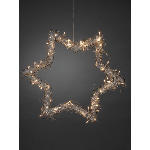 Konstsmide Metalowa gwiazda LED w kolorze ciepłej bieli ze sklepu Limango Polska w kategorii Oświetlenie - zdjęcie 187617774