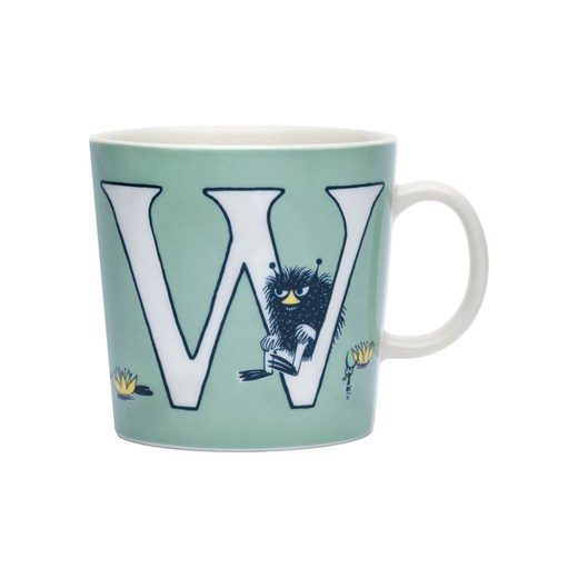 Moomin Kubek jumbo &quot;W&quot; w kolorze zielonym - 400 ml ze sklepu Limango Polska w kategorii Dzbanki i zaparzacze - zdjęcie 187617790