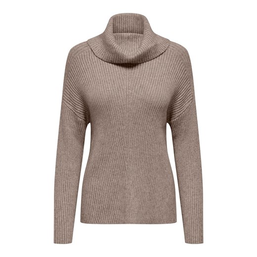 ONLY Golf w kolorze szarobrązowym ze sklepu Limango Polska w kategorii Swetry damskie - zdjęcie 187617794