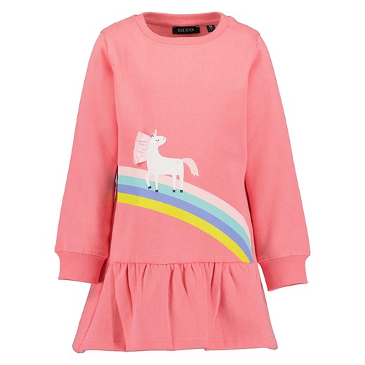 Blue Seven Sukienka dresowa w kolorze jasnoróżowym ze sklepu Limango Polska w kategorii Sukienki dziewczęce - zdjęcie 187617881