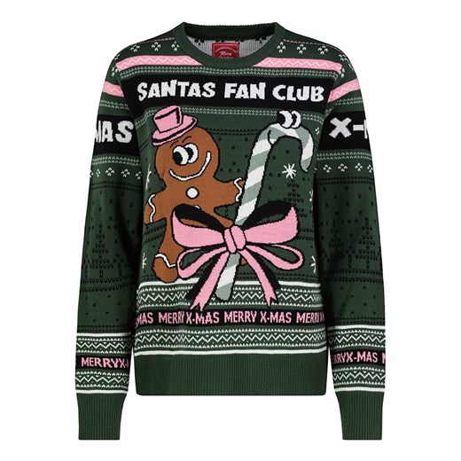 Sublevel Sweter w kolorze ciemnozielonym ze sklepu Limango Polska w kategorii Swetry damskie - zdjęcie 187618052