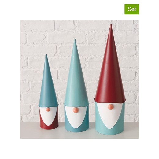 Boltze Figurki dekoracyjne (3 szt.) &quot;Remsy&quot; w kolorze biało-miętowym ze sklepu Limango Polska w kategorii Dekoracje - zdjęcie 187618080