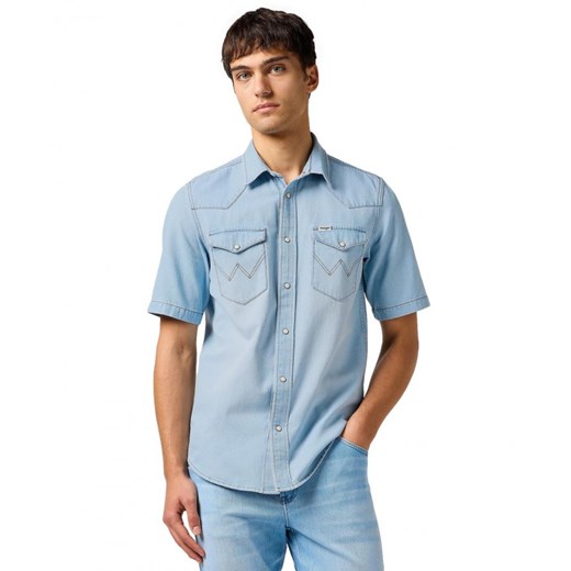 MESKA KOSZULA WRANGLER SS WESTERN SHIRT AUTHENTIC TINT 112362742 ze sklepu YouNeedit.pl w kategorii Koszule męskie - zdjęcie 187618941