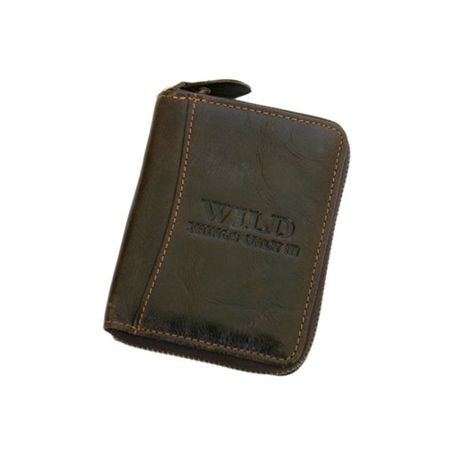 Portfel męski skórzany skóra naturalna Wild ze sklepu lenaodniemowlakadoszkolniaka.pl w kategorii Portfele męskie - zdjęcie 187619260
