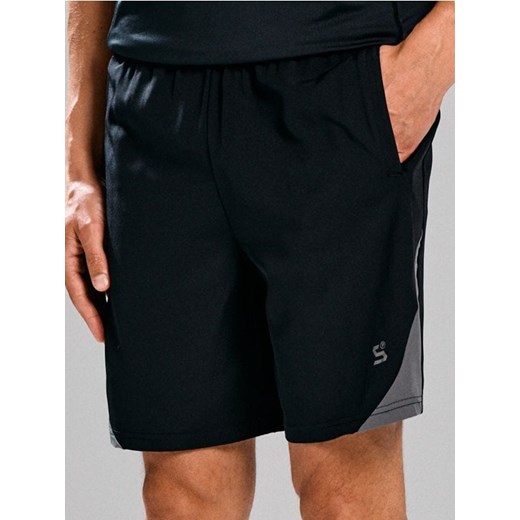 Sinsay - Szorty sportowe - czarny ze sklepu Sinsay w kategorii Spodenki męskie - zdjęcie 187619520