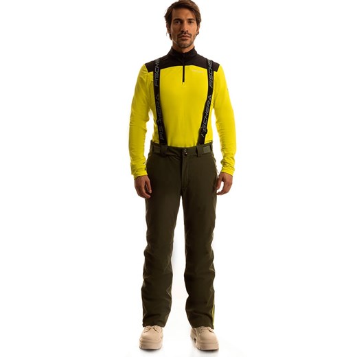Fischer Spodnie narciarskie w kolorze khaki ze sklepu Limango Polska w kategorii Spodnie męskie - zdjęcie 187619913