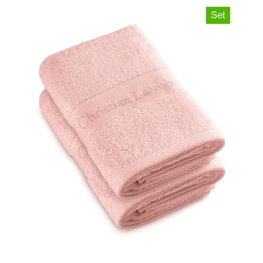 CXL by Christian Lacroix Ręczniki (2 szt.) w kolorze jasnoróżowym do rąk ze sklepu Limango Polska w kategorii Ręczniki - zdjęcie 187619990