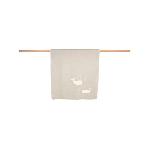 David Fussenegger Koc &quot;Maja - Wale&quot; w kolorze jasnoszaro-kremowym ze sklepu Limango Polska w kategorii Tekstylia - zdjęcie 187620023