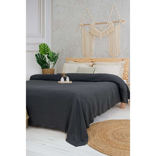 Colourful Cotton Narzuta w kolorze antracytowym ze sklepu Limango Polska w kategorii Tekstylia - zdjęcie 187620111