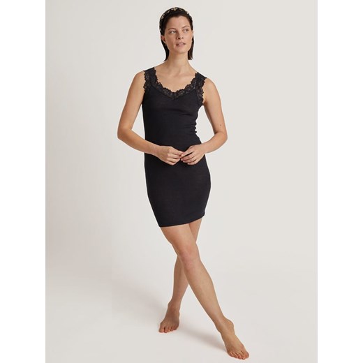 Calida Wełniana sukienka w kolorze czarnym ze sklepu Limango Polska w kategorii Sukienki - zdjęcie 187620260