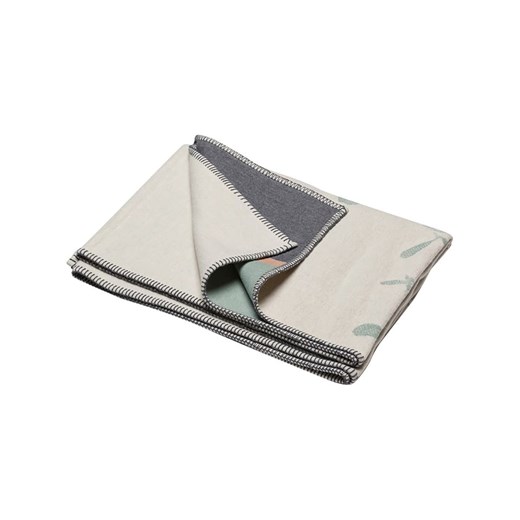 David Fussenegger Koc &quot;Sylt / With Love&quot; w kolorze kremowo-szarym ze sklepu Limango Polska w kategorii Tekstylia - zdjęcie 187620344