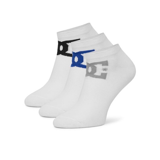Skarpety krótkie DC Shoes AS_DC_04S_SS25 (3-PACK) Biały ze sklepu eobuwie.pl w kategorii Skarpetki damskie - zdjęcie 187620402