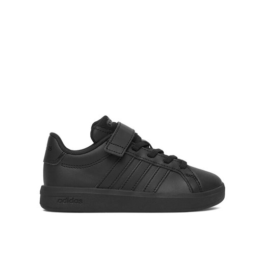 Sneakersy adidas Grand Court 3.0 El C KK3790 Czarny ze sklepu eobuwie.pl w kategorii Buty sportowe dziecięce - zdjęcie 187620413
