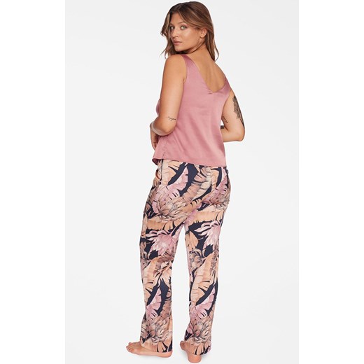 Piżama z szerokimi ramiączkami i długimi nogawkami Ciao 40202-34X, Kolor różowy-wzór, Rozmiar XS, Esotiq ze sklepu Primodo w kategorii Piżamy damskie - zdjęcie 187620861