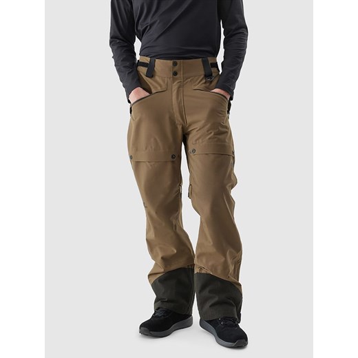 4F Spodnie narciarskie w kolorze khaki ze sklepu Limango Polska w kategorii Spodnie męskie - zdjęcie 187620934