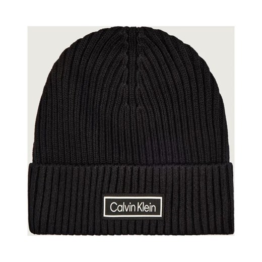 Calvin Klein Czapka | z dodatkiem kaszmiru ze sklepu Gomez Fashion Store w kategorii Czapki zimowe damskie - zdjęcie 187621810