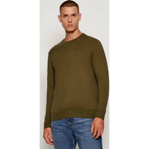 Tommy Hilfiger Sweter | Regular Fit | z dodatkiem kaszmiru ze sklepu Gomez Fashion Store w kategorii Swetry męskie - zdjęcie 187621832