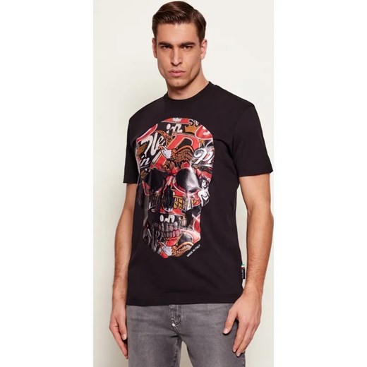 Philipp Plein T-shirt Skull | Regular Fit ze sklepu Gomez Fashion Store w kategorii T-shirty męskie - zdjęcie 187622333