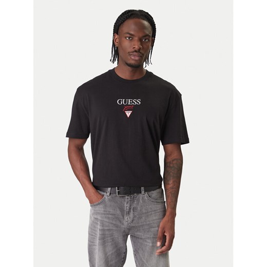 Guess Jeans T-Shirt M6RI45 K8HM0 Czarny Oversize ze sklepu MODIVO w kategorii T-shirty męskie - zdjęcie 187622722
