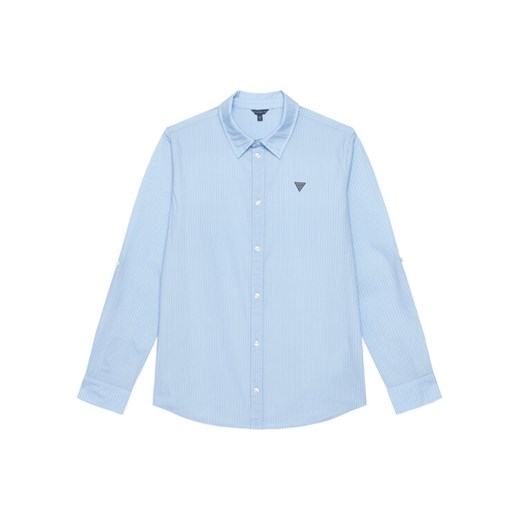Guess Koszula L6RH02 WE5W0 Niebieski Regular Fit ze sklepu MODIVO w kategorii Koszule chłopięce - zdjęcie 187622724