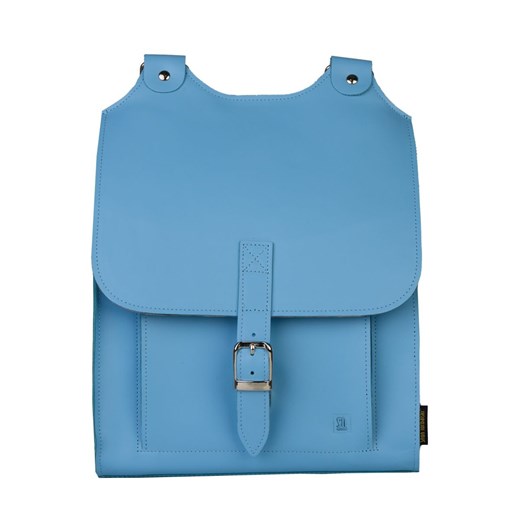 niebieski plecak skórzany Bookpack ze sklepu Słoń Torbalski w kategorii Plecaki - zdjęcie 187623162