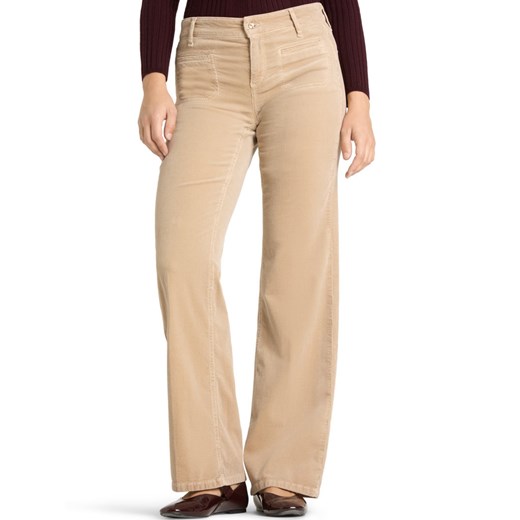 Cambio Damskie spodnie sztruksowe - Tess Kobiety Bawełna melanżowy jednolity ze sklepu vangraaf w kategorii Spodnie damskie - zdjęcie 187623222