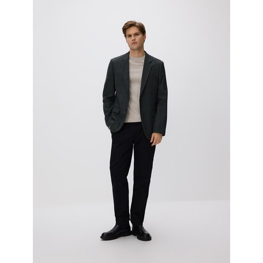 Reserved - Sweter z wiskozą - beżowy Reserved L Reserved