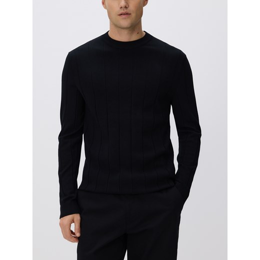 Reserved - Sweter z wiskozą - czarny Reserved XXL Reserved