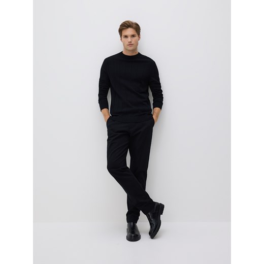 Reserved - Sweter z wiskozą - czarny Reserved XXL Reserved