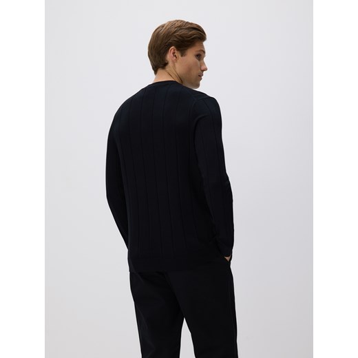 Reserved - Sweter z wiskozą - czarny Reserved M Reserved