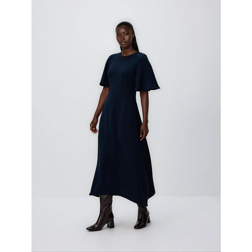 Reserved - Sukienka maxi - granatowy ze sklepu Reserved w kategorii Sukienki - zdjęcie 187623351